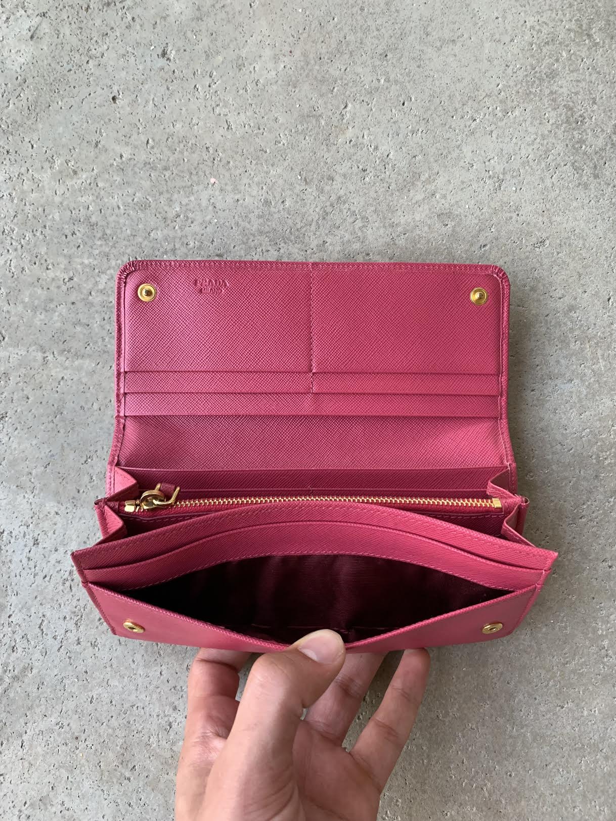 Vintage Prada Saffiano Wallet