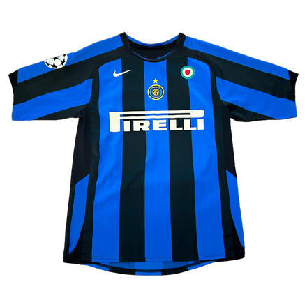 2004/05 Inter Home Jersey #14 Veron